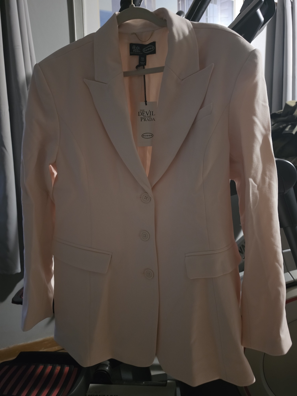 Devil Wears Prada Light Pink Women’s Tailored Blazer